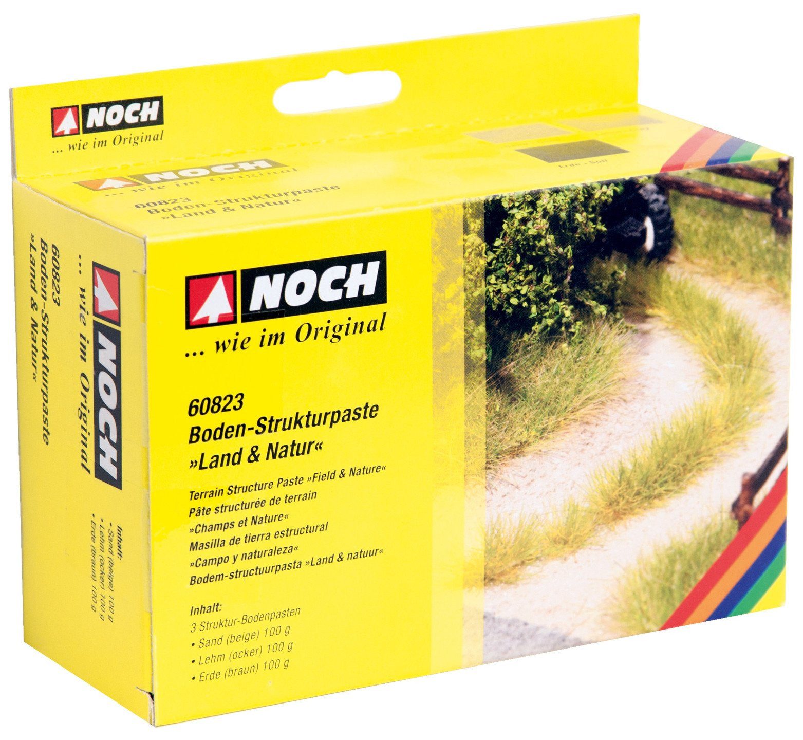 NOCH Modelleisenbahn-Straße NOCH® Boden-Strukturpaste „Land & Natur“, für real