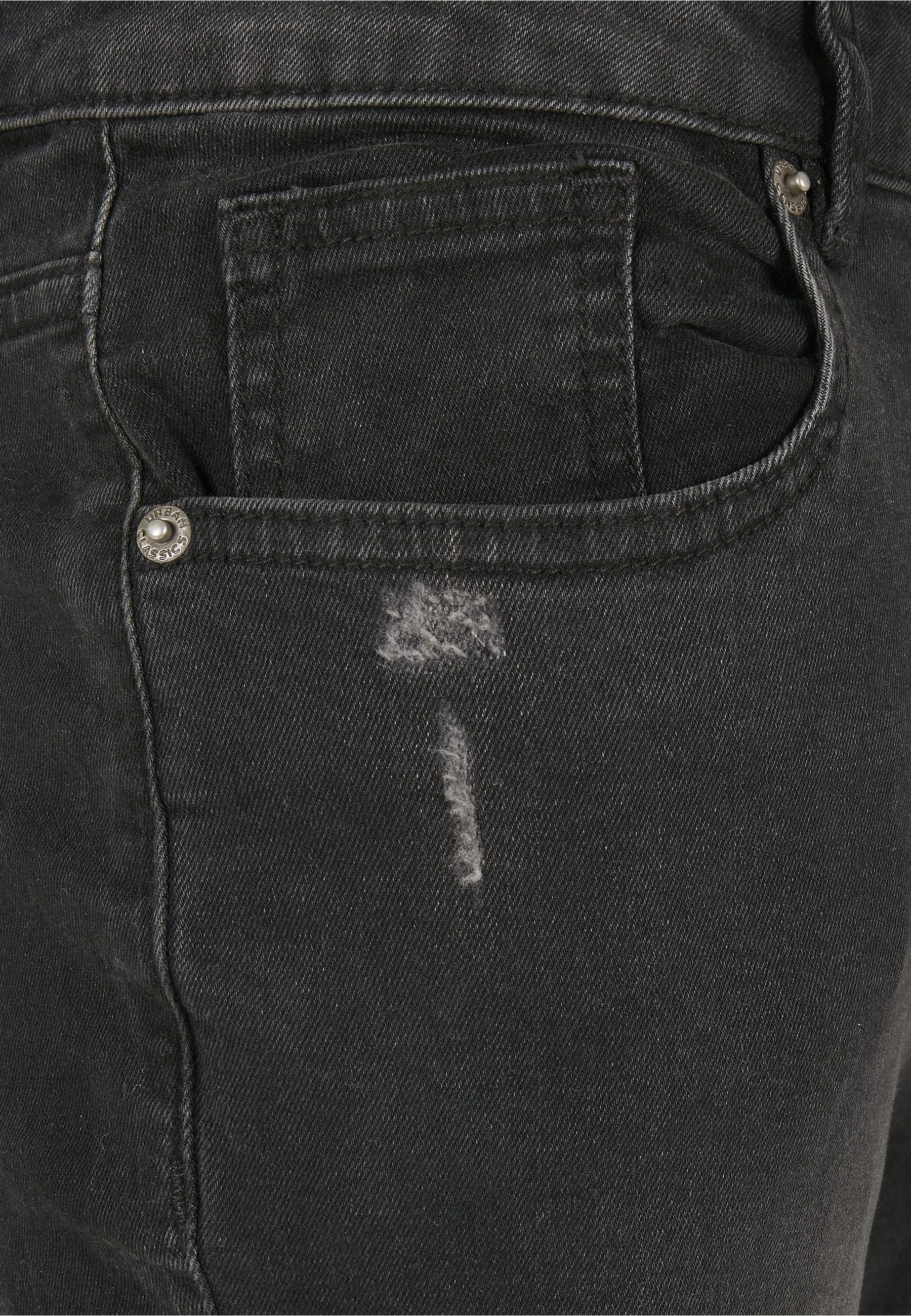 URBAN CLASSICS Bequeme Jeans Urban Classics Herren Heavy Destroyed Slim Fit Jeans (1-tlg)