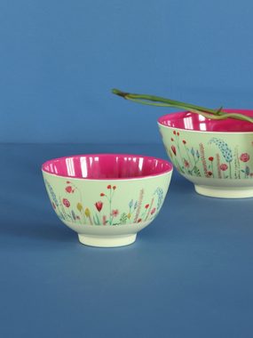 rice Kinderschüssel Rice Schale Schüssel aus Melamin Motiv Blumen Summer Flowers small