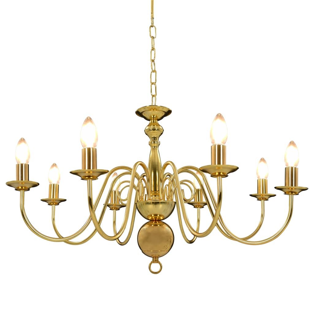 furnicato Kronleuchter Eleganter Golden 80 x 45 cm
