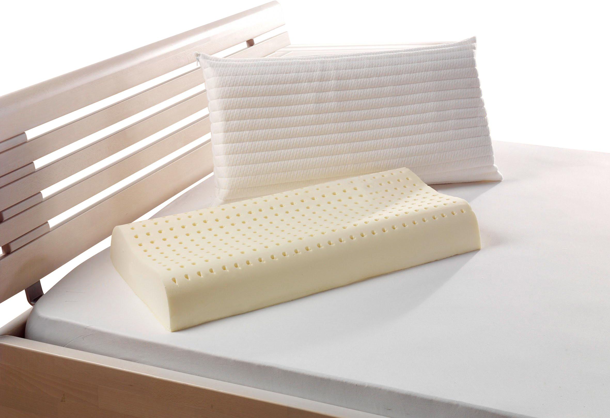 fan Nackenstützkissen f.a.n. Medisan Sleep & Care Latex, Seitenschläfer, Rückenschläfer, hohe Stützwirkung, mit Belüftungskanälen