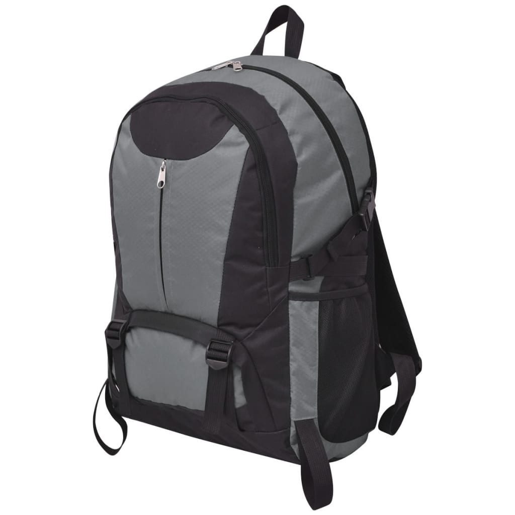 Rucksack Wanderrucksack 40 L Schwarz und Grau