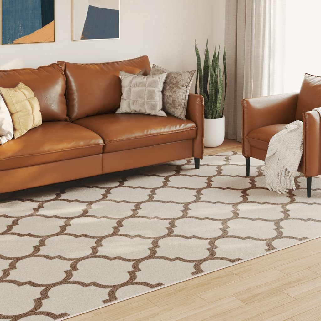 vidaXL Teppich Indoor & Outdoor Teppich Mehrfarbig 190x300 cm, Rechteckig