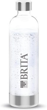BRITA Wassersprudler Flasche 2er-Pack für Wassersprudler, (2x PET-Flaschen für BRITA Wassersprudler sodaONE), 2x 1 Liter PET-Flaschen