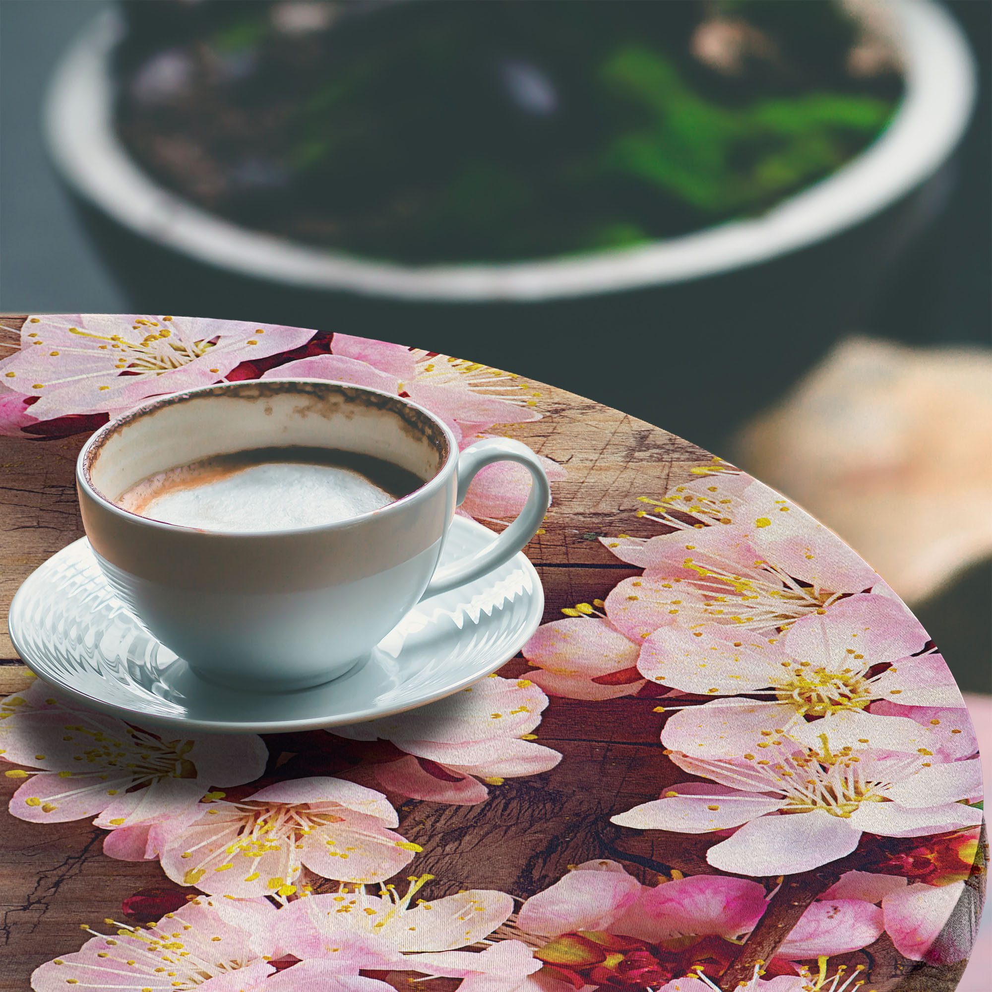 Abakuhaus Tischdecke Rundum-elastische Stofftischdecke, Blume Spring günstig online kaufen
