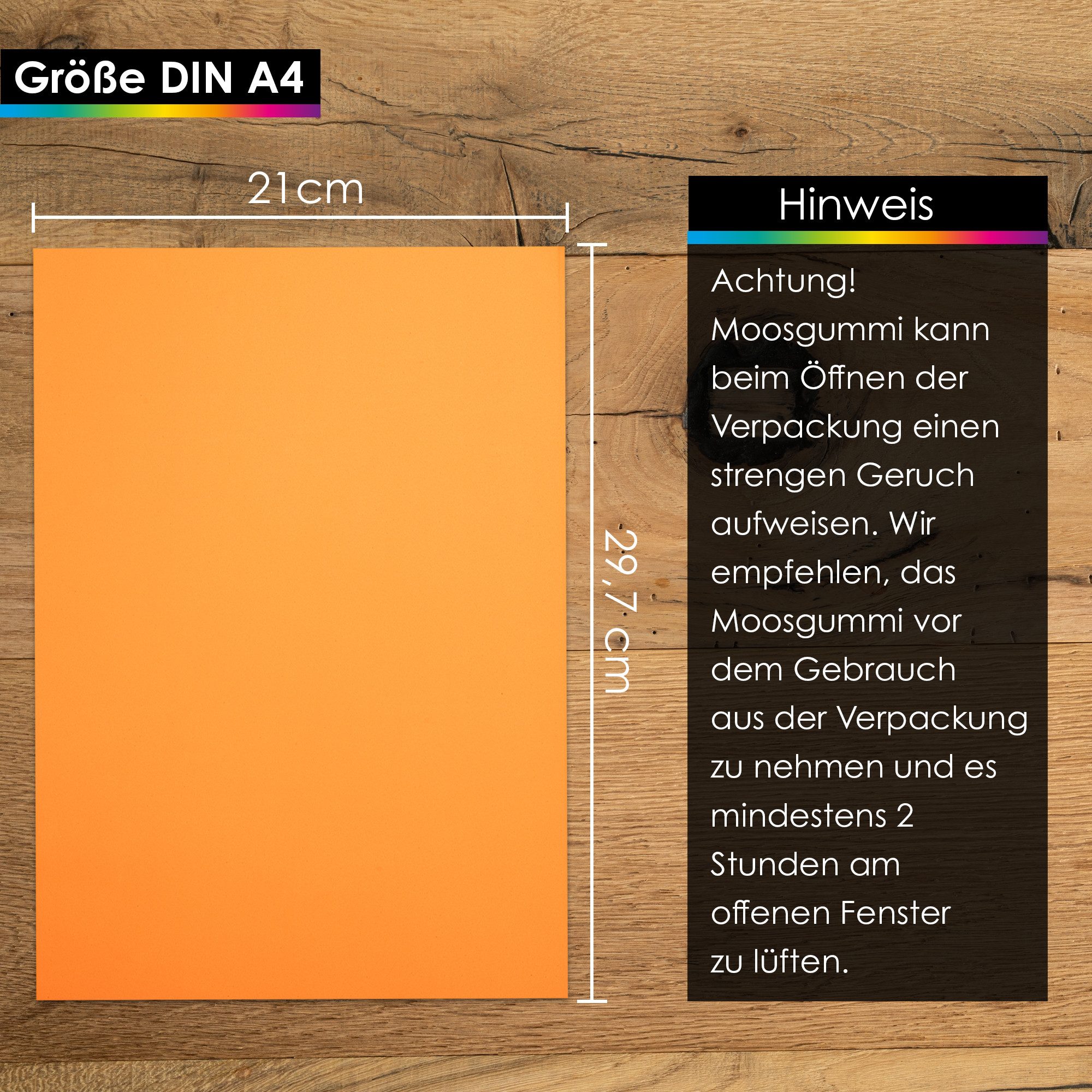 OfficeTree Moosgummi OfficeTree Moosgummi 30 Bögen A4 – Bunt