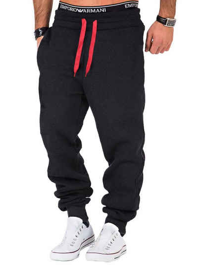 REPUBLIX Jogginghose STUART Herren Basic Sporthose Trainingshose