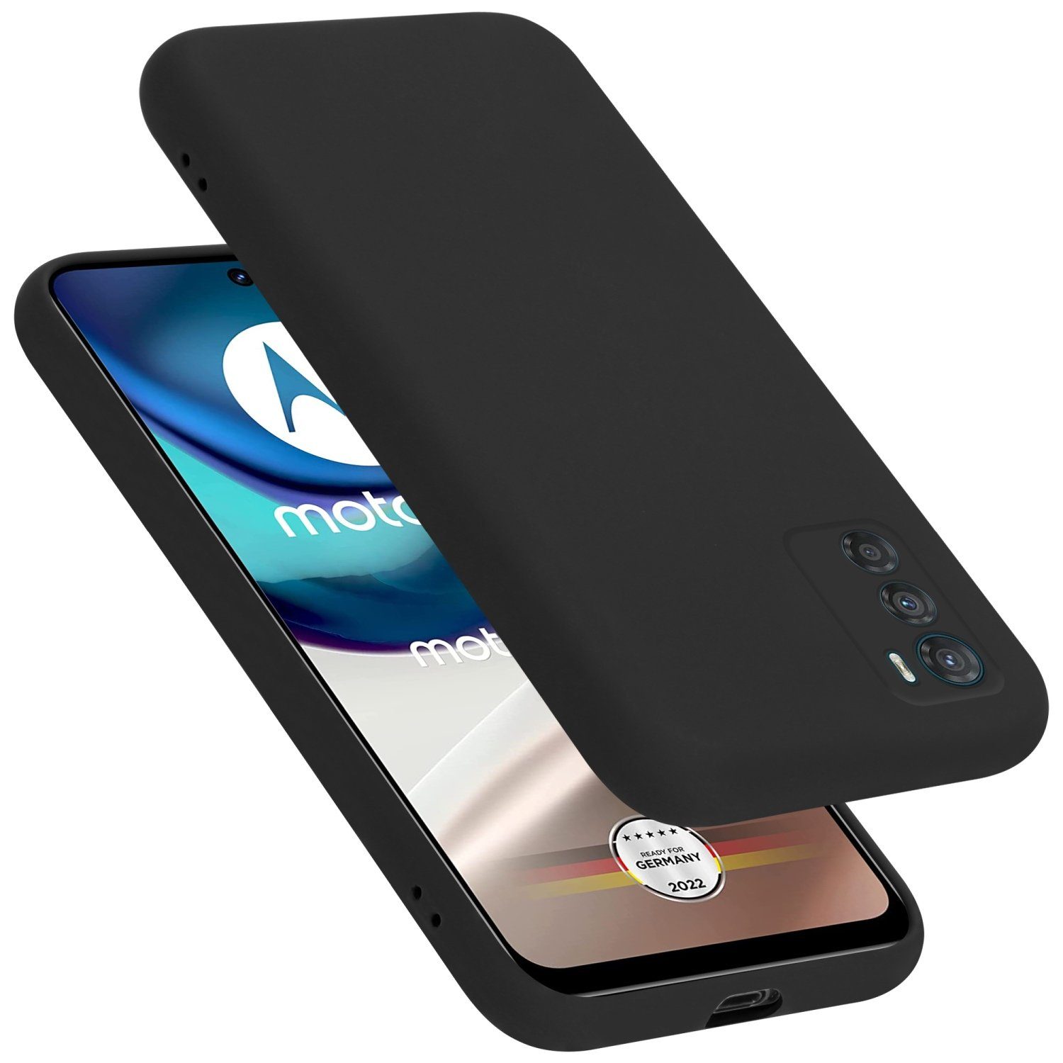 Cadorabo Handyhülle für Motorola MOTO G42 Hülle Motorola MOTO G42, Flexible Hülle TPU Silikon Schutzhülle Back Cover Case