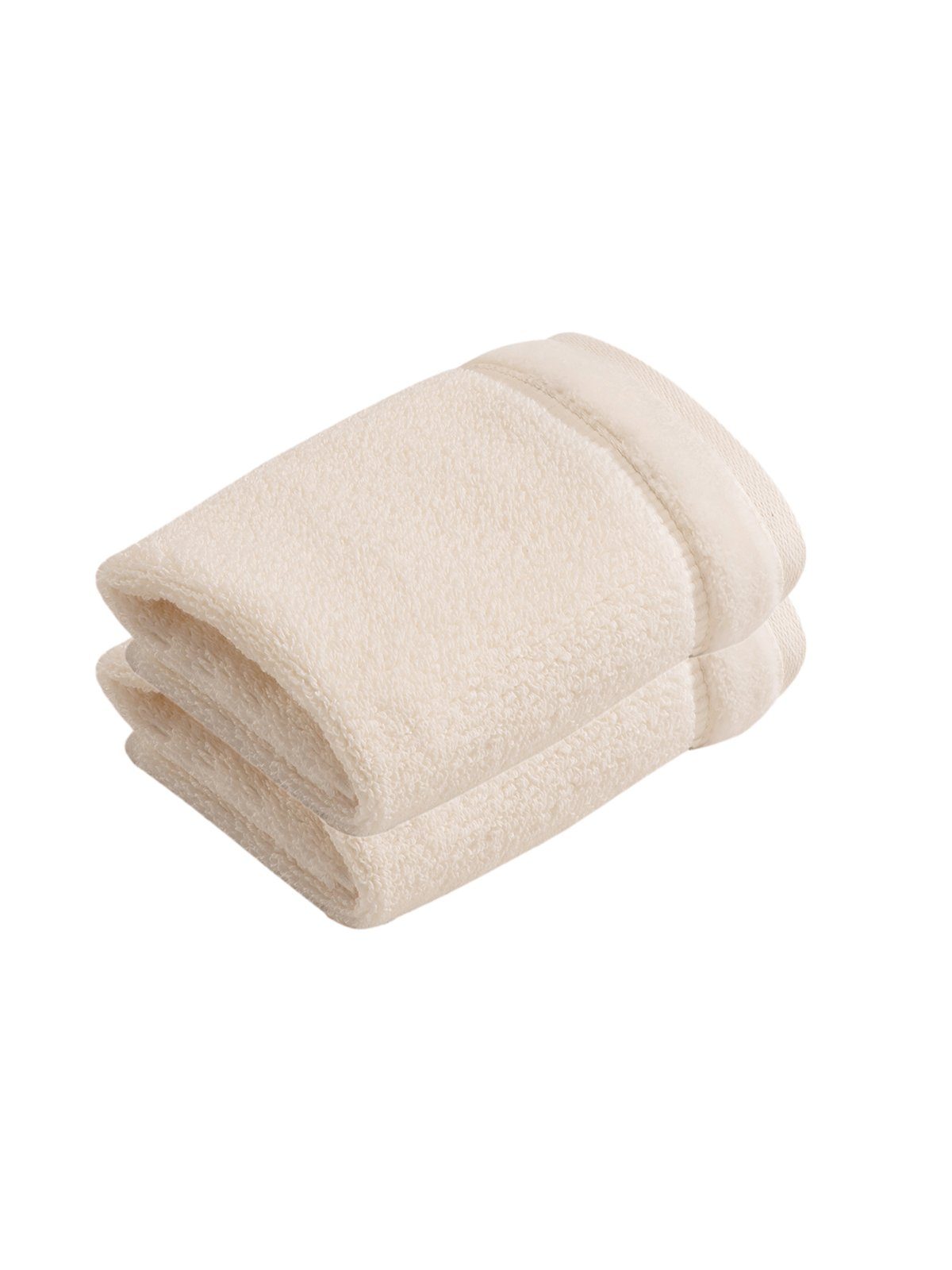 Vossen Handtücher Handtücher Collection Pure, Frottier (Packung, 2-St), Vegan