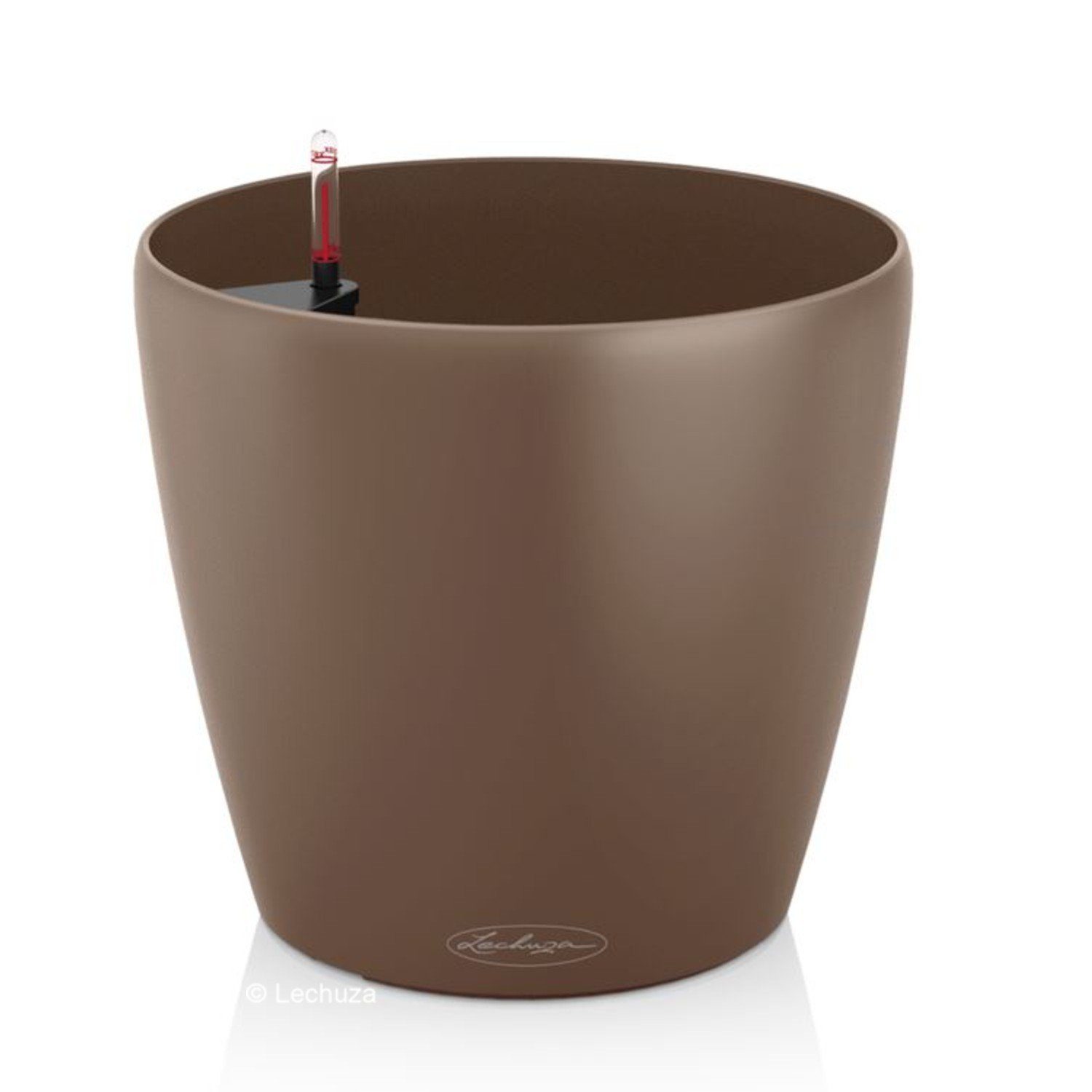 Lechuza® Pflanzkübel Classico Color 35 muskat (Komplettset)