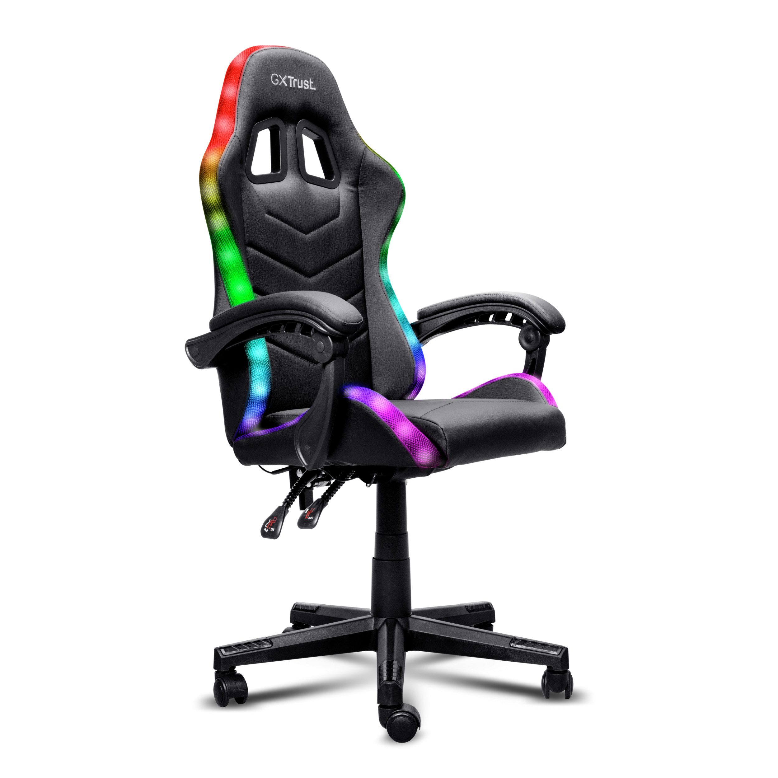 Trust Gaming Chair GXT 704 Roniq RGB Gamingstuhl ergonomisch höhenverstellbar