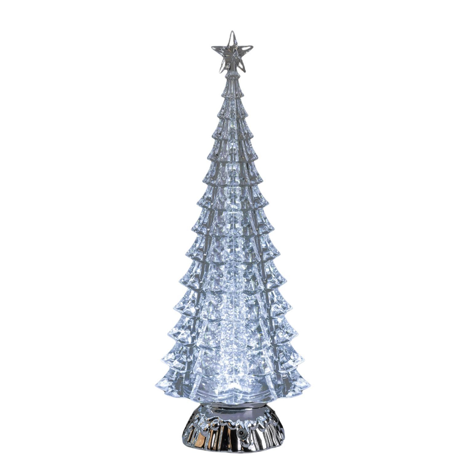 formano LED Dekoobjekt Acryl, LED, Höhe: 38cm, Farbe: Transparent, Motiv: Baum
