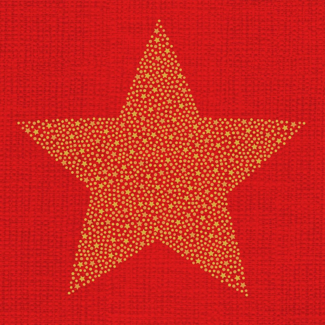 Braun+Company Atelier Weihnachtsfigur Braun & Company Servietten Motiv Brilliant Star