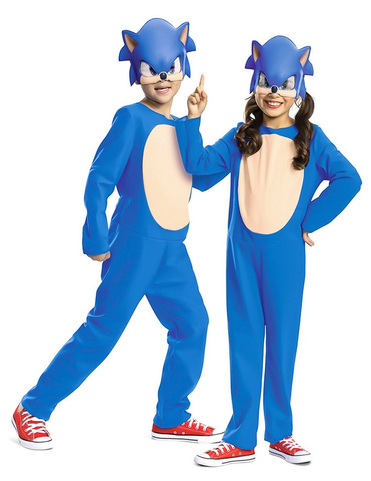 Disguise Kostüm Sonic The Hedgehog 2 Basic Kinder