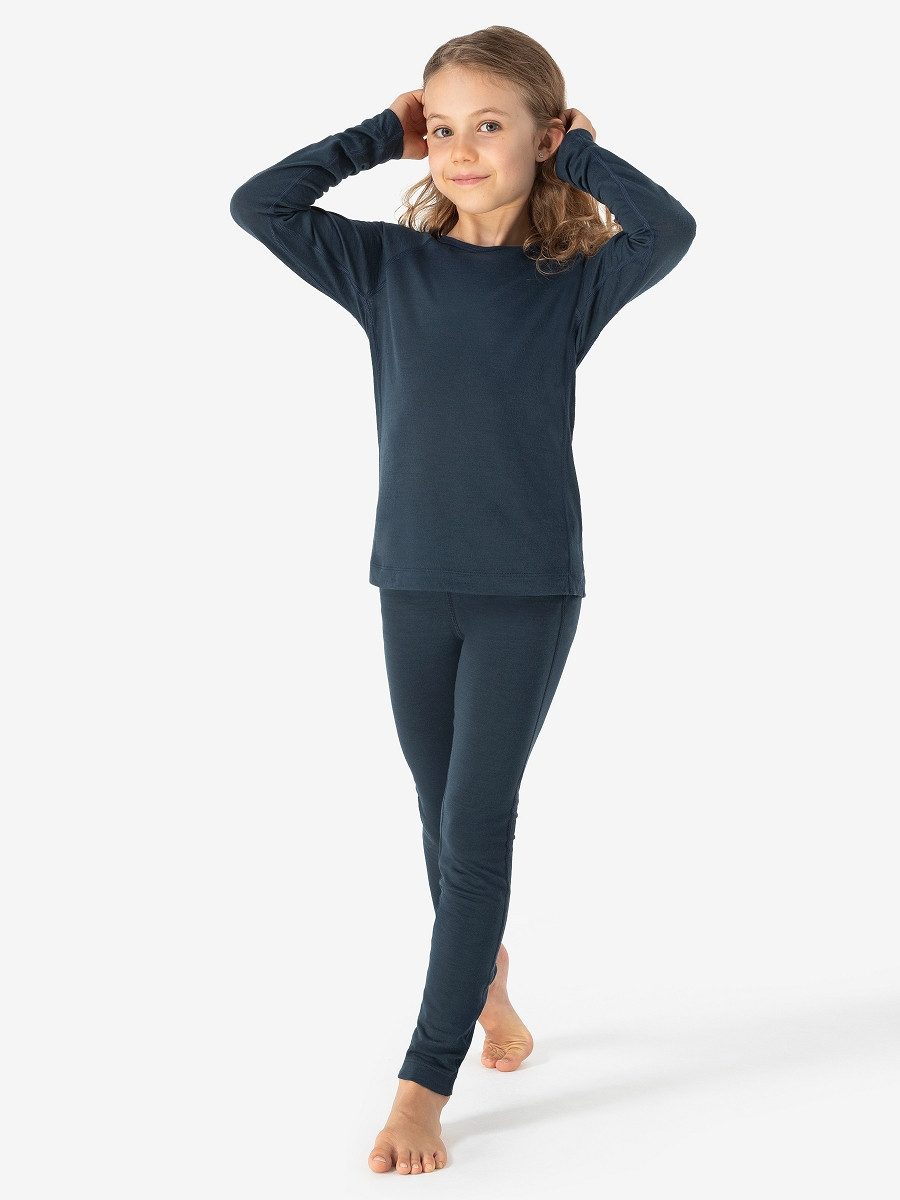 SUPER.NATURAL Funktionstights für Kinder, Merino TUNDRA175 TIGHTS weich, warm, atmungsaktiv