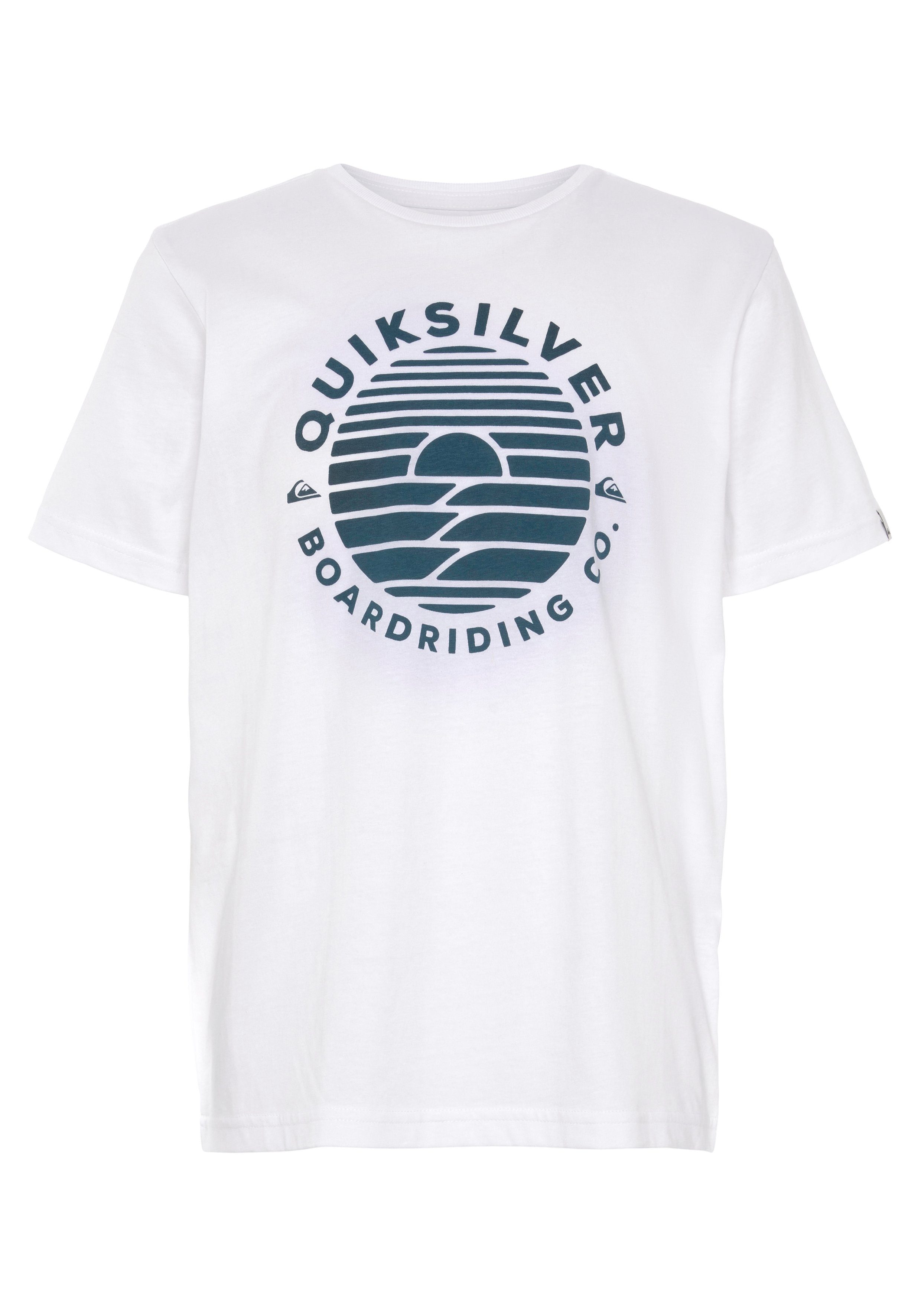 Doppelpack T-Shirt 2-tlg) Quiksilver Logodruck (Packung, mit Jungen