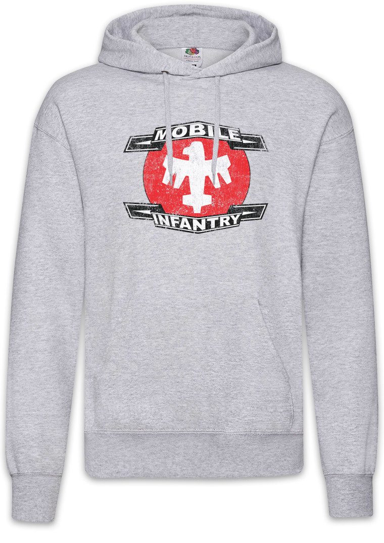 Hoodie Mobile Infantry Logo Herren Hoodie Federation Flag Starship Movie