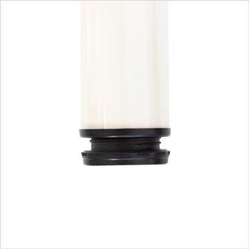 sossai® Tischbein Premium Tischbeine Ø60 mm in Weiß, höhenverstellbar +2cm