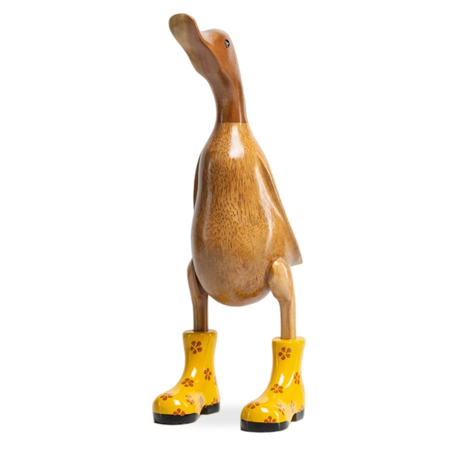 Rikmani Dekofigur Holzfigur Ente Stiefel - günstig online kaufen