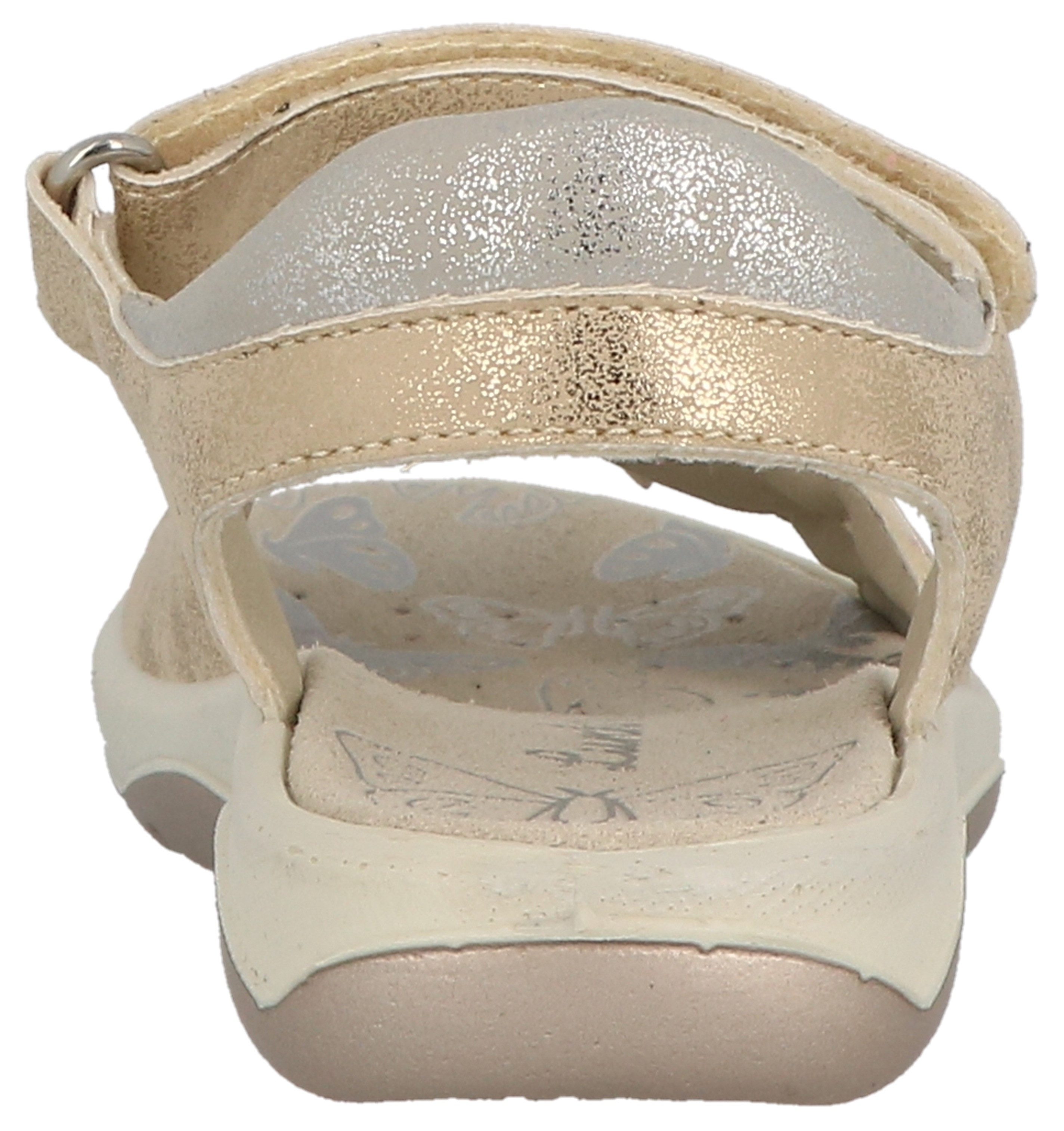 Lurchi Flora Sandale Sandalette mit Blumenverzierung, Größenschablone zum Download