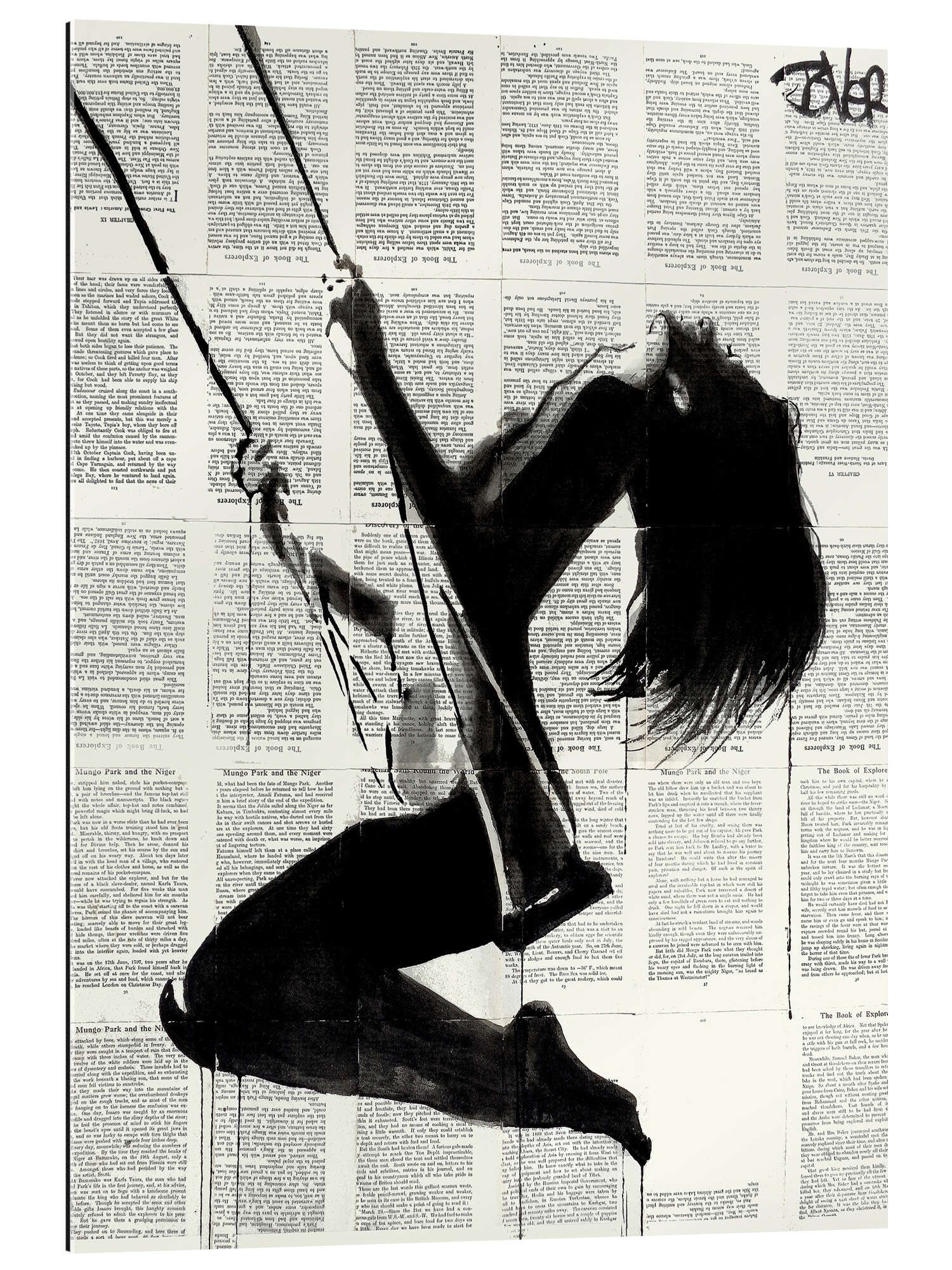 Posterlounge XXL-Wandbild Loui Jover, Wie neugeboren, Illustration