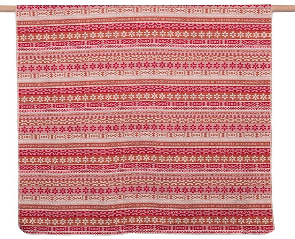 Wohndecke Silvretta 'Norweger Bordüre' 140 x günstig online kaufen