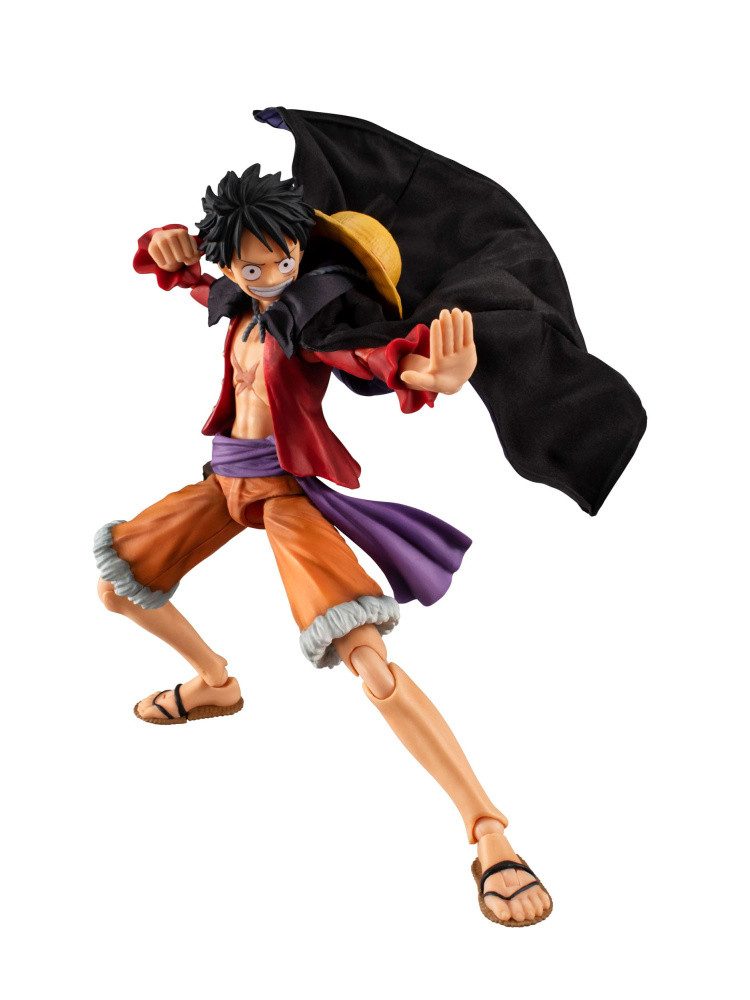MegaHouse Actionfigur One Piece Variable Action Heroes Actionfigur Monkey D. Luffy Ver. 1.5