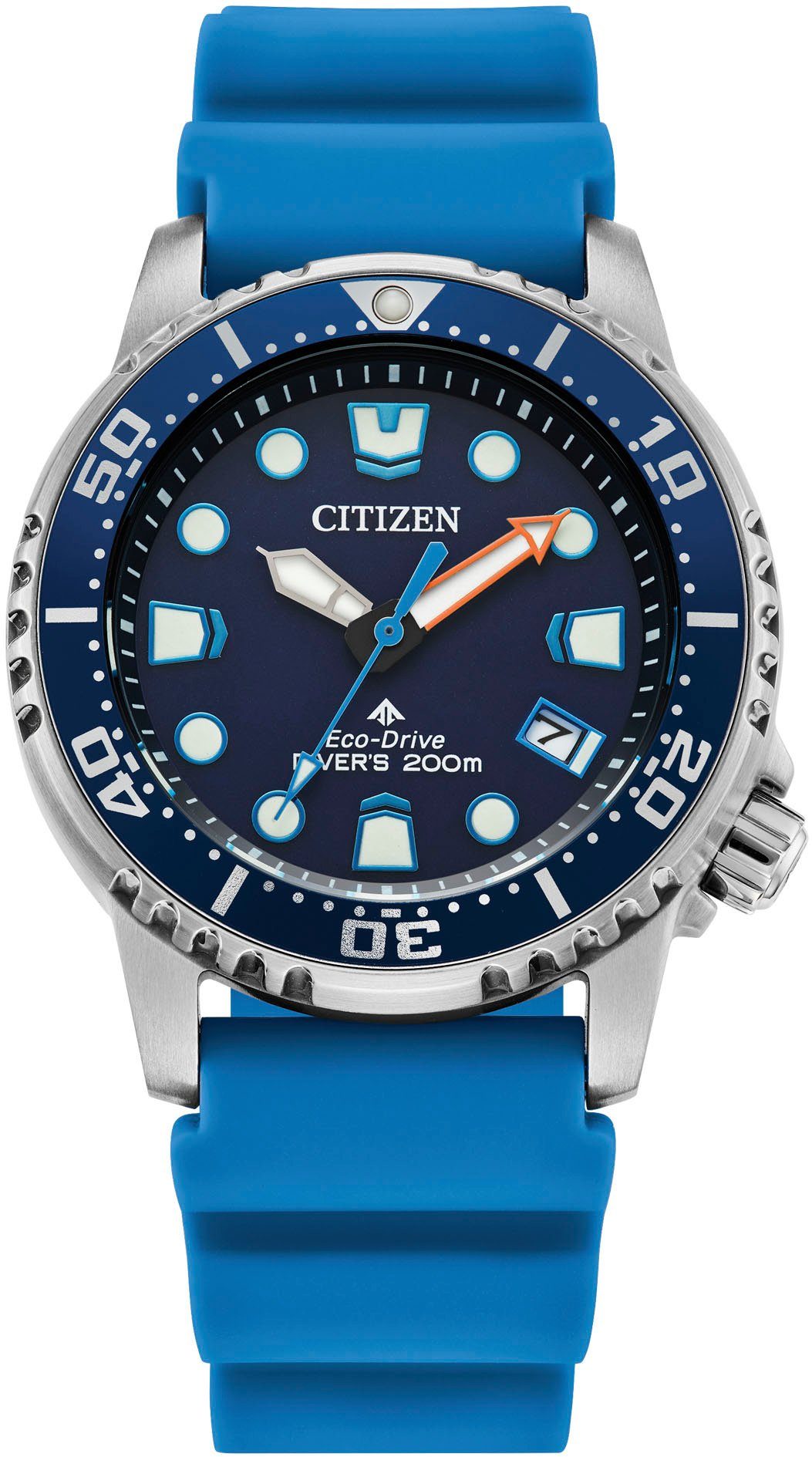 Citizen Taucheruhr Promaster Eco-Drive Diver EO2028-06L, Armbanduhr, Damenuhr, Solar, bis 20 bar wasserdicht