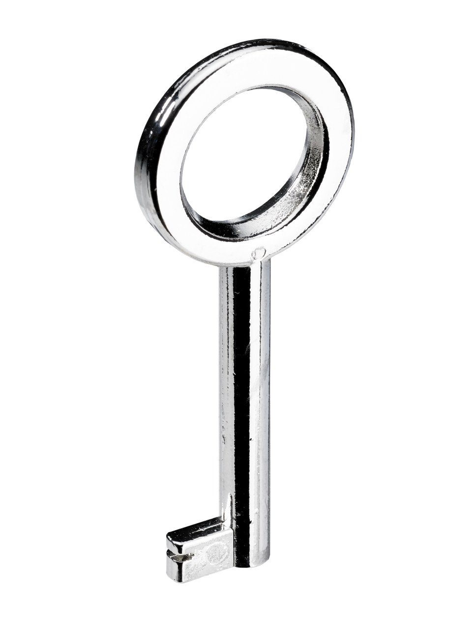 Hettich Möbelbeschlag Hettich Buntbart-Schlüssel vernickelt glanz 65 x 4