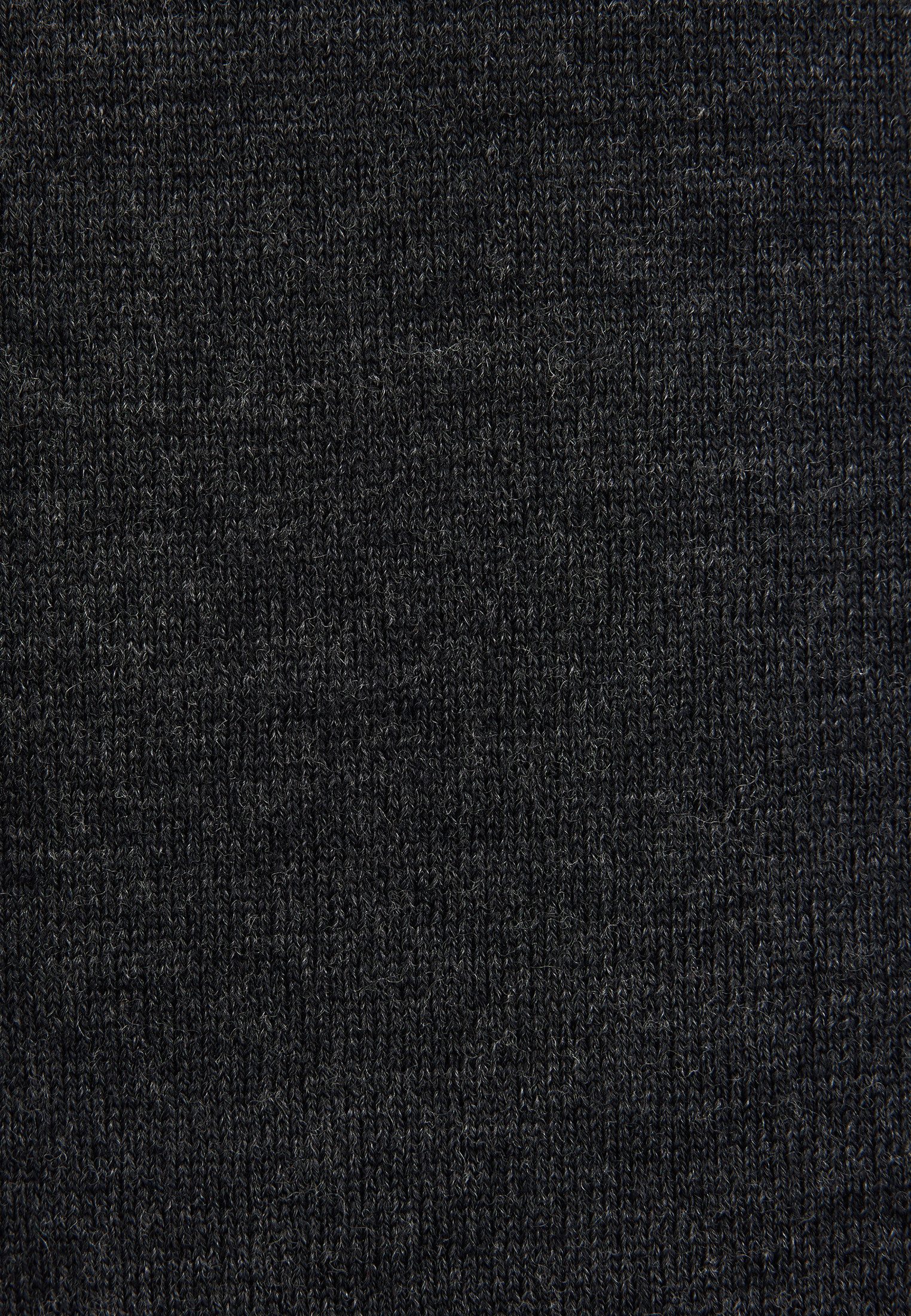 seidensticker Strickpullover Schwarze Rose 1/1 Kragen Uni