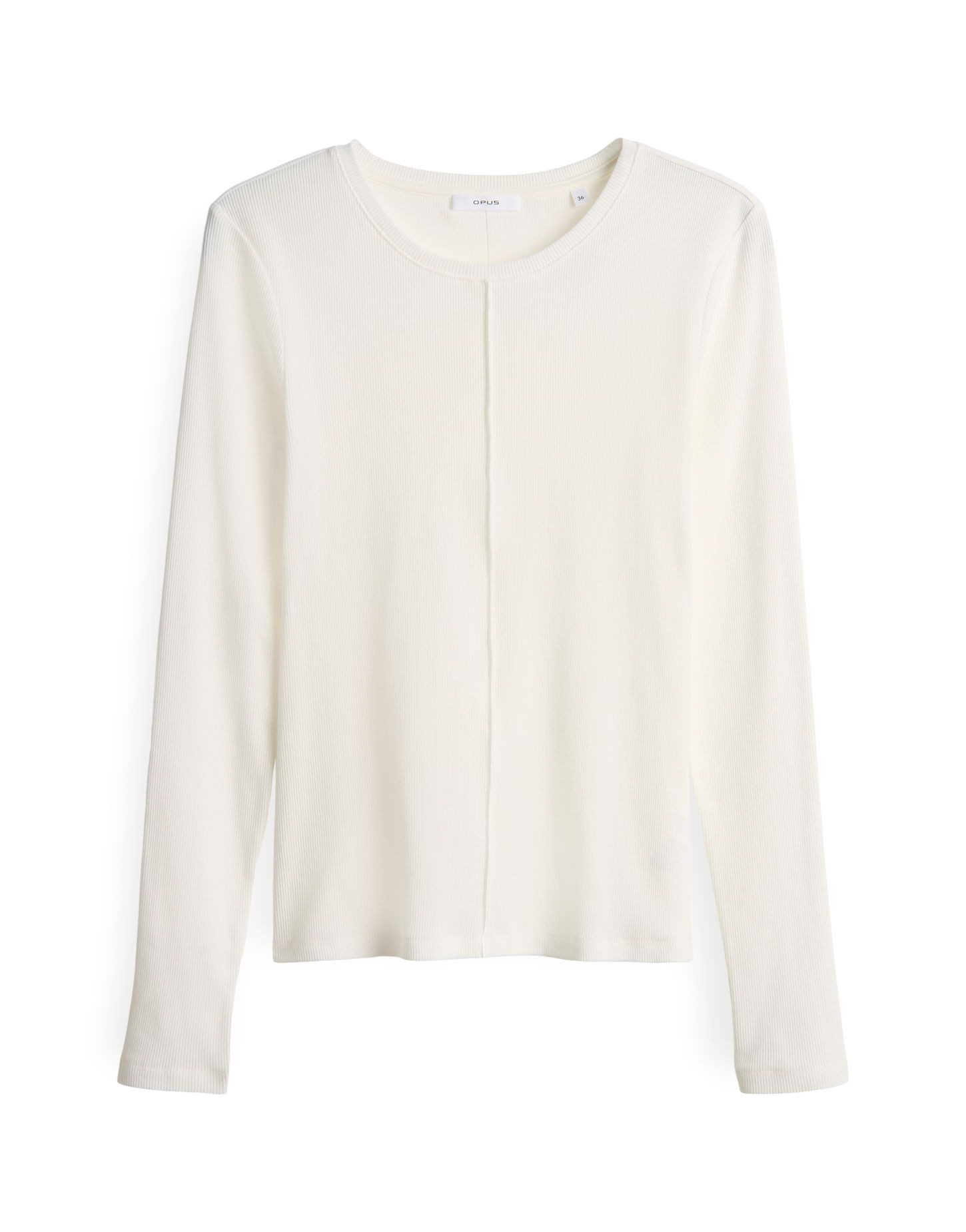 Langarmshirt SADALIE Slim aus BCI Cotton Mix