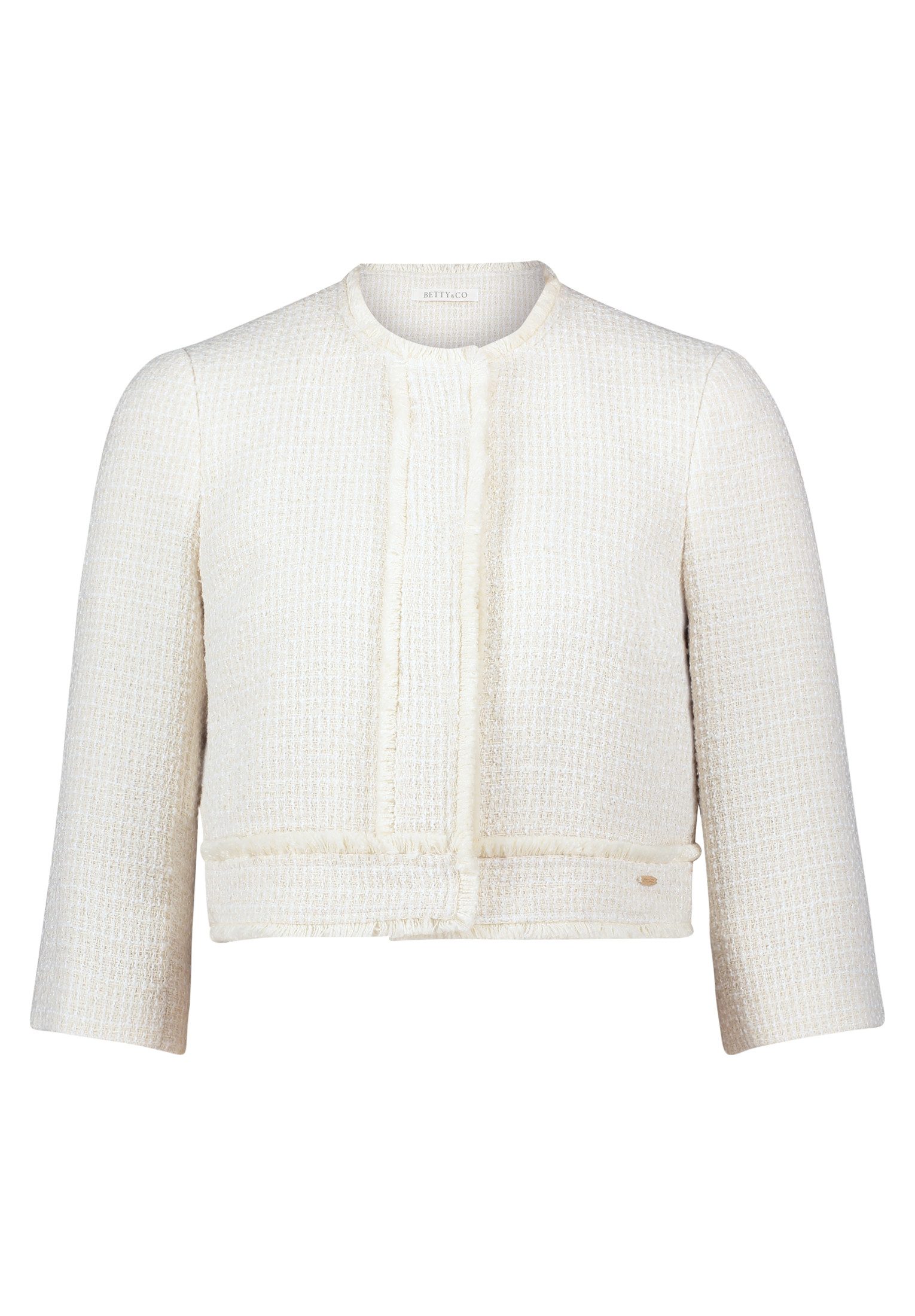 Betty&Co Jackenblazer "Damen Bolero-Jacke mit aufgesetzten Taschen" Materia günstig online kaufen