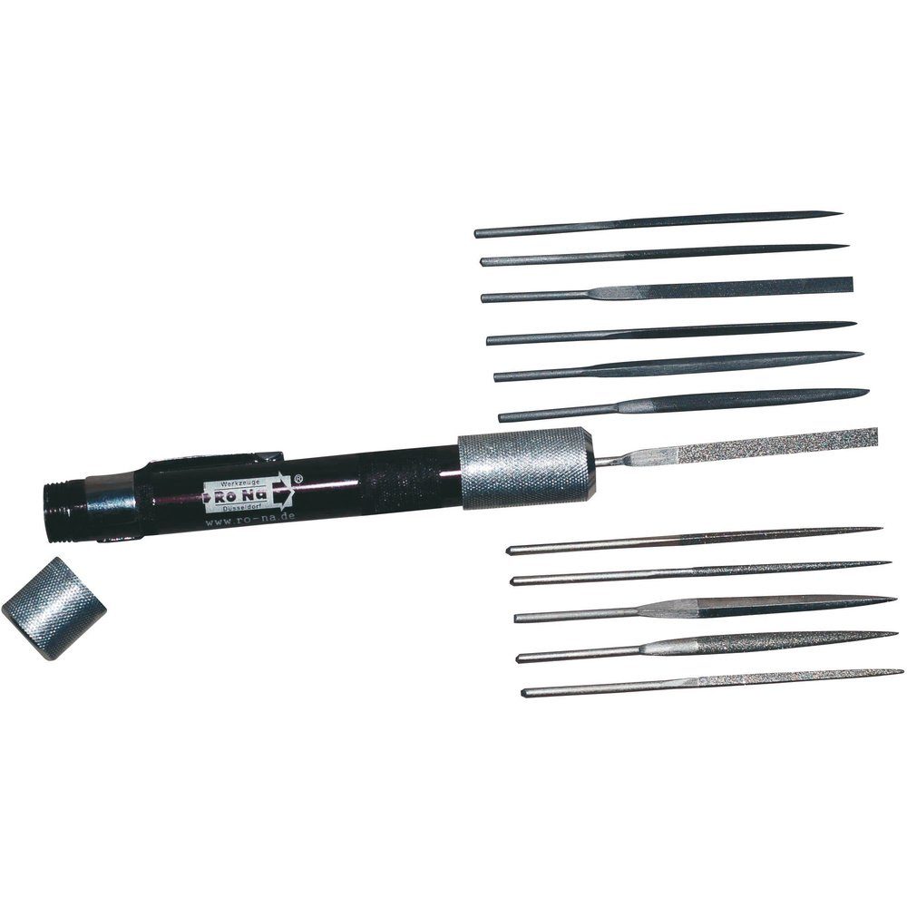 Feile RONA KIT 12 MINI Mini-Feilen-Satz 13tlg. Länge 170 mm 1 Set