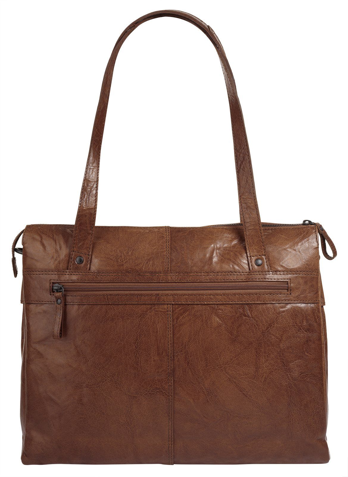 Spikes & Sparrow Shopper, echt Leder