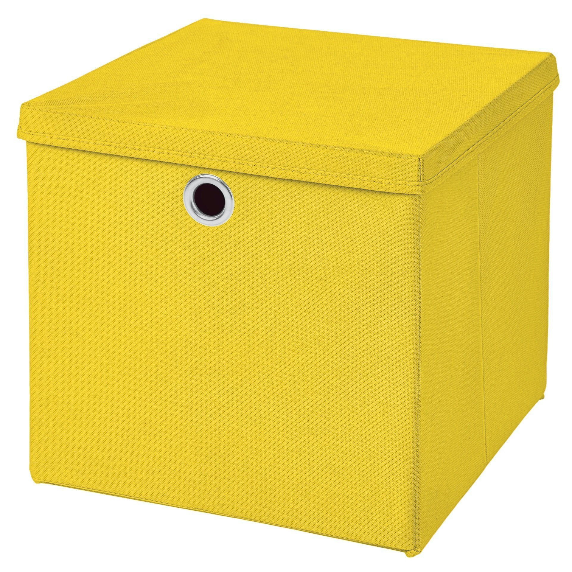 StickandShine Faltbox SET 25/28/30/32/33 cm viele Farben – Faltboxen passend Kallax