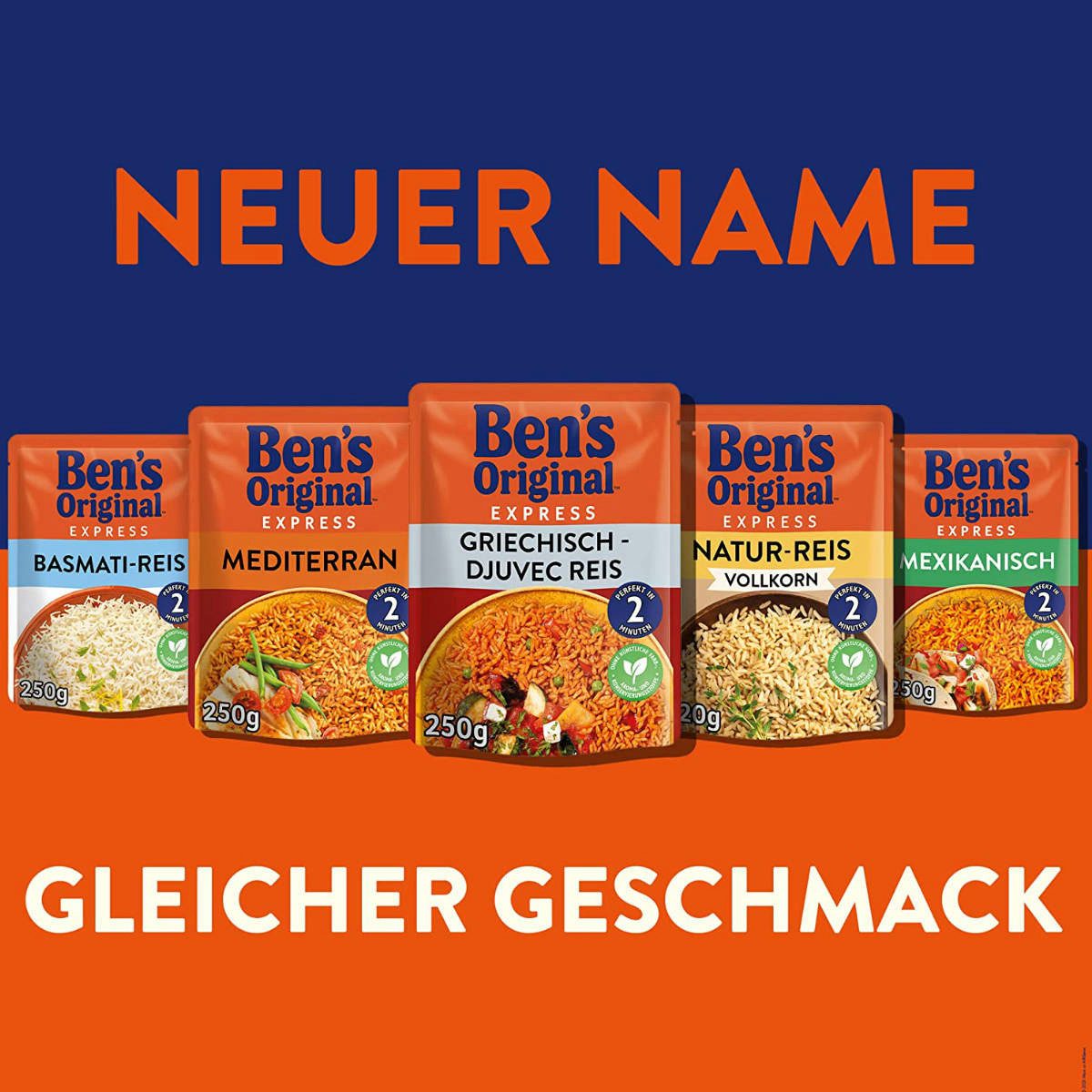 Ben's Original Reis, Bens Original Express Basmati Reis fertig in nur 2 Minuten 250g