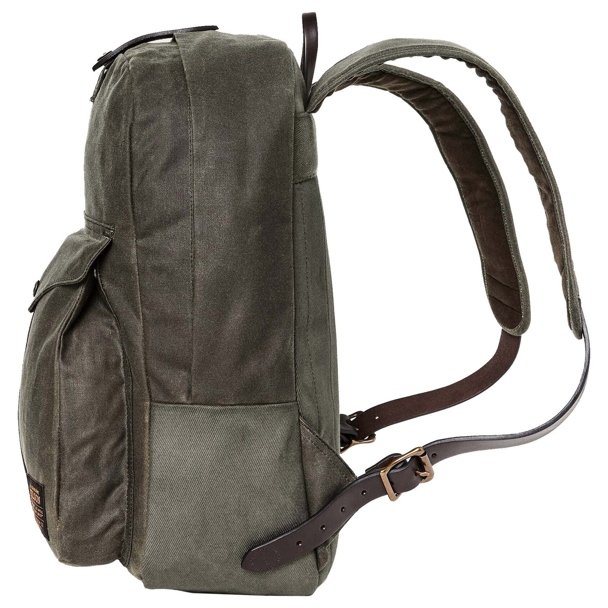 Filson Laptoprucksack Journeyman Oil Finish - Rucksack 15" 44.5 cm (otter green)
