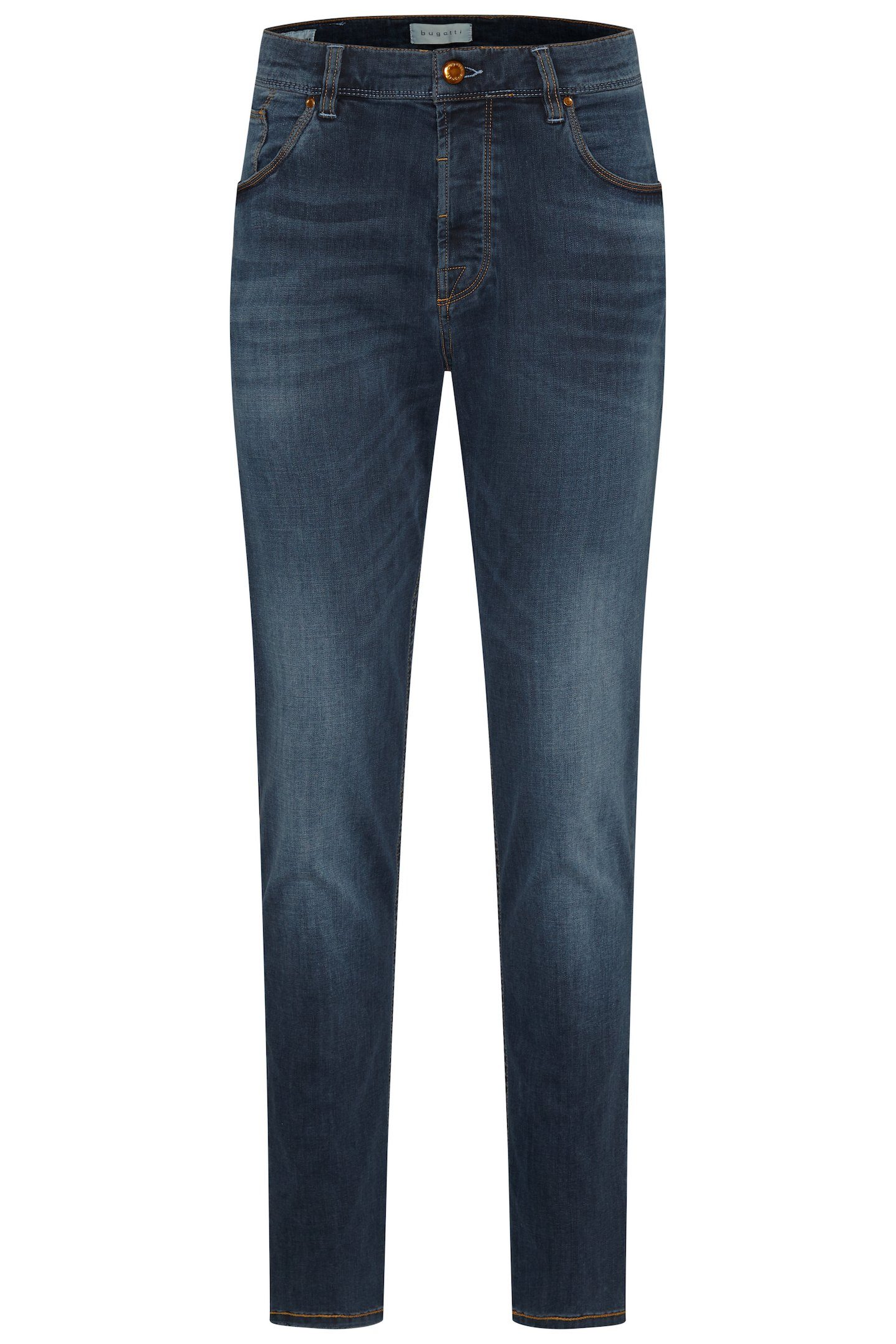 Respect 5-Pocket-Jeans Kollektion dunkelblau Nature aus bugatti der
