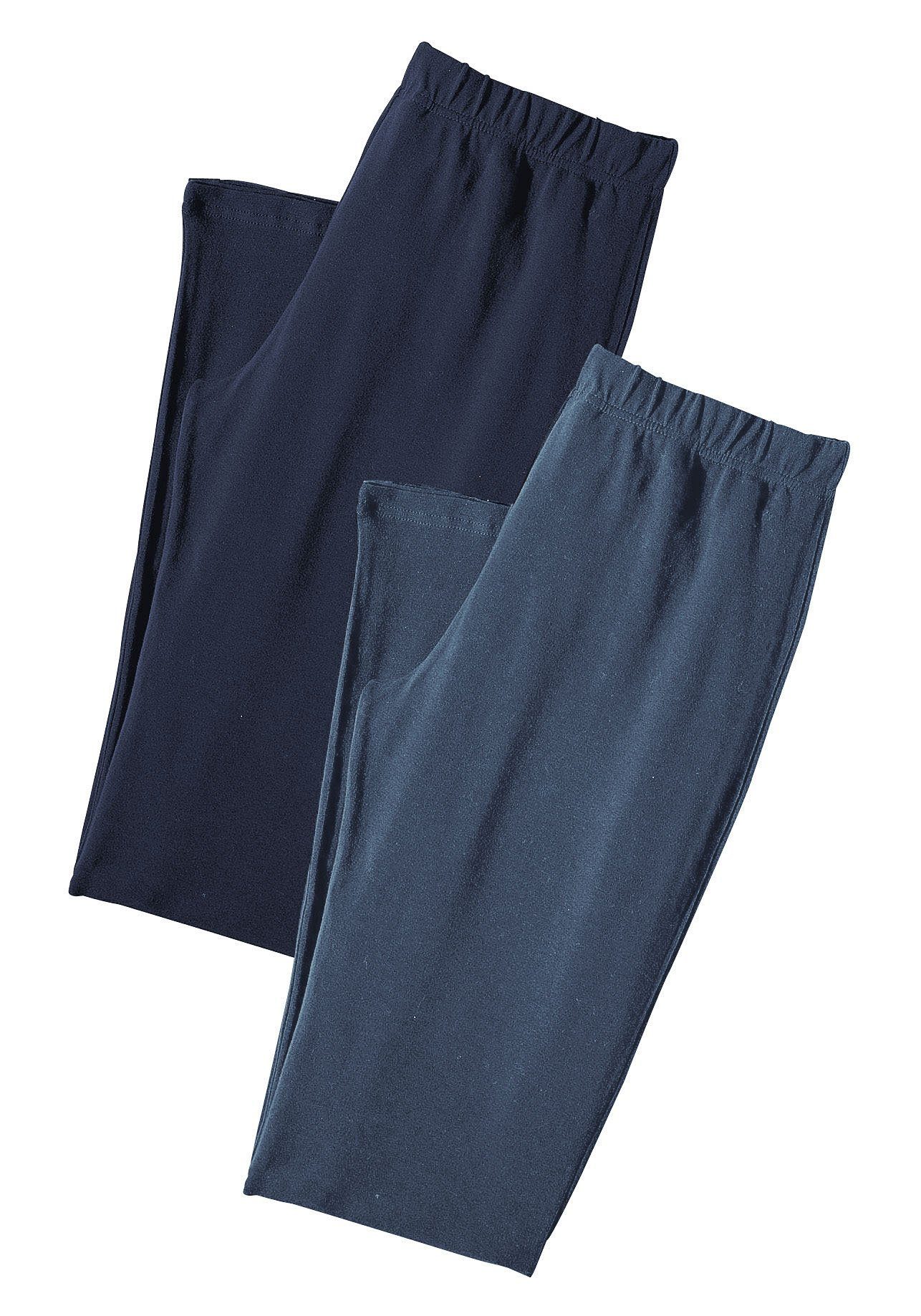 Vivance Active by Lascana Caprihose (2er-Pack) mit Gummibund, Loungewear – Bild 2 von 3