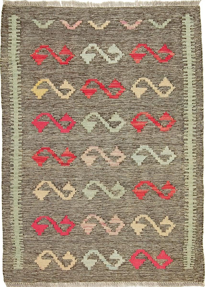 Orientteppich Kelim Afghan 80x109 Handgewebter Orientteppich, Nain Trading, rechteckig, Höhe: 3 mm