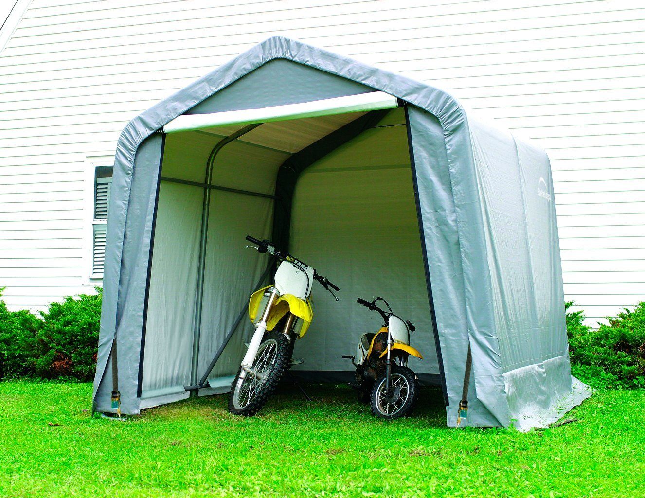 ShelterLogic Foliengerätehaus, BxT: 246x244 cm günstig online kaufen