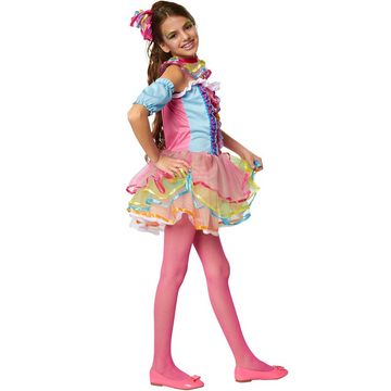 dressforfun Kostüm Mädchenkostüm Neon Regenbogen Girl