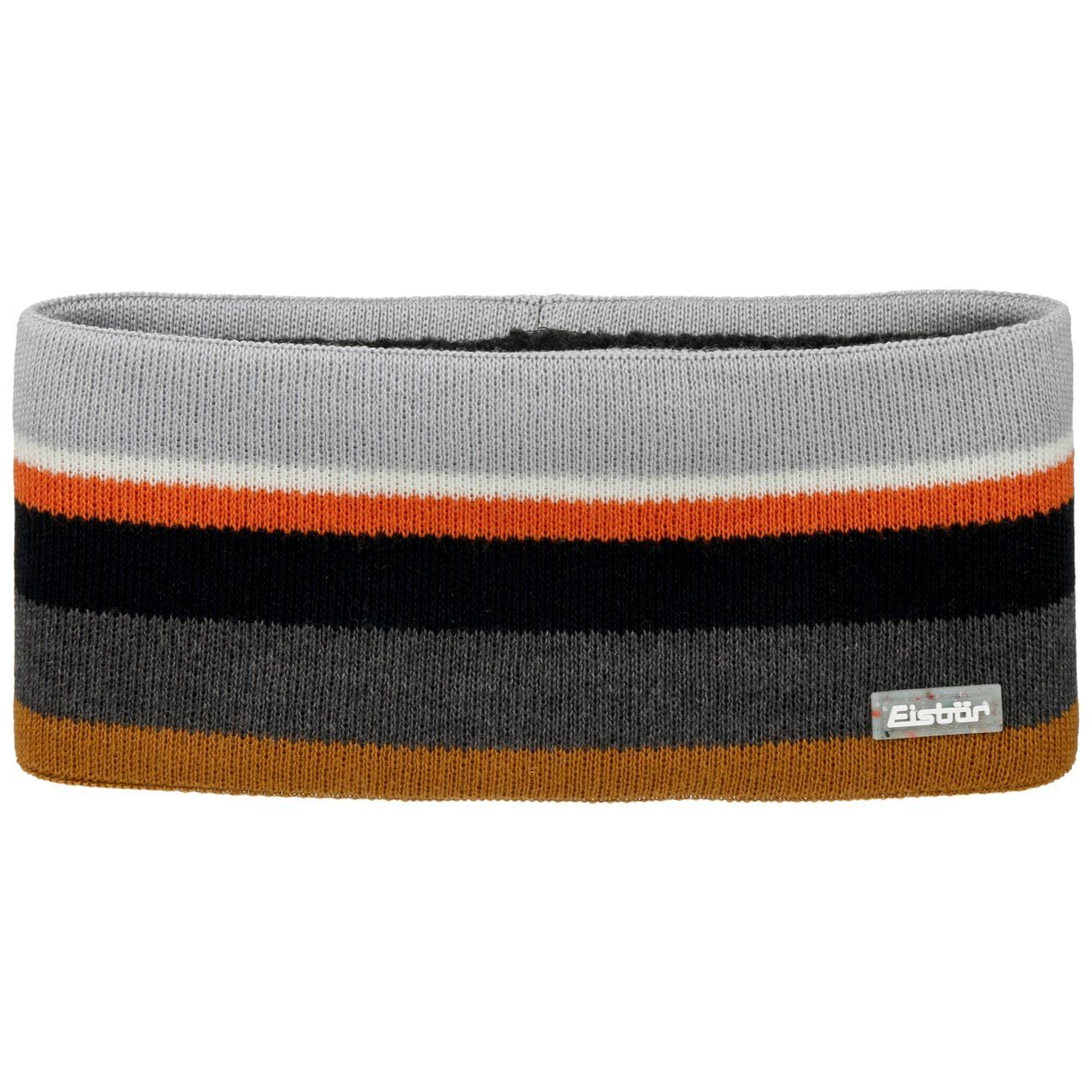 Eisbär Stirnband (1-St) Headband mit Futter, Made in the EU rost