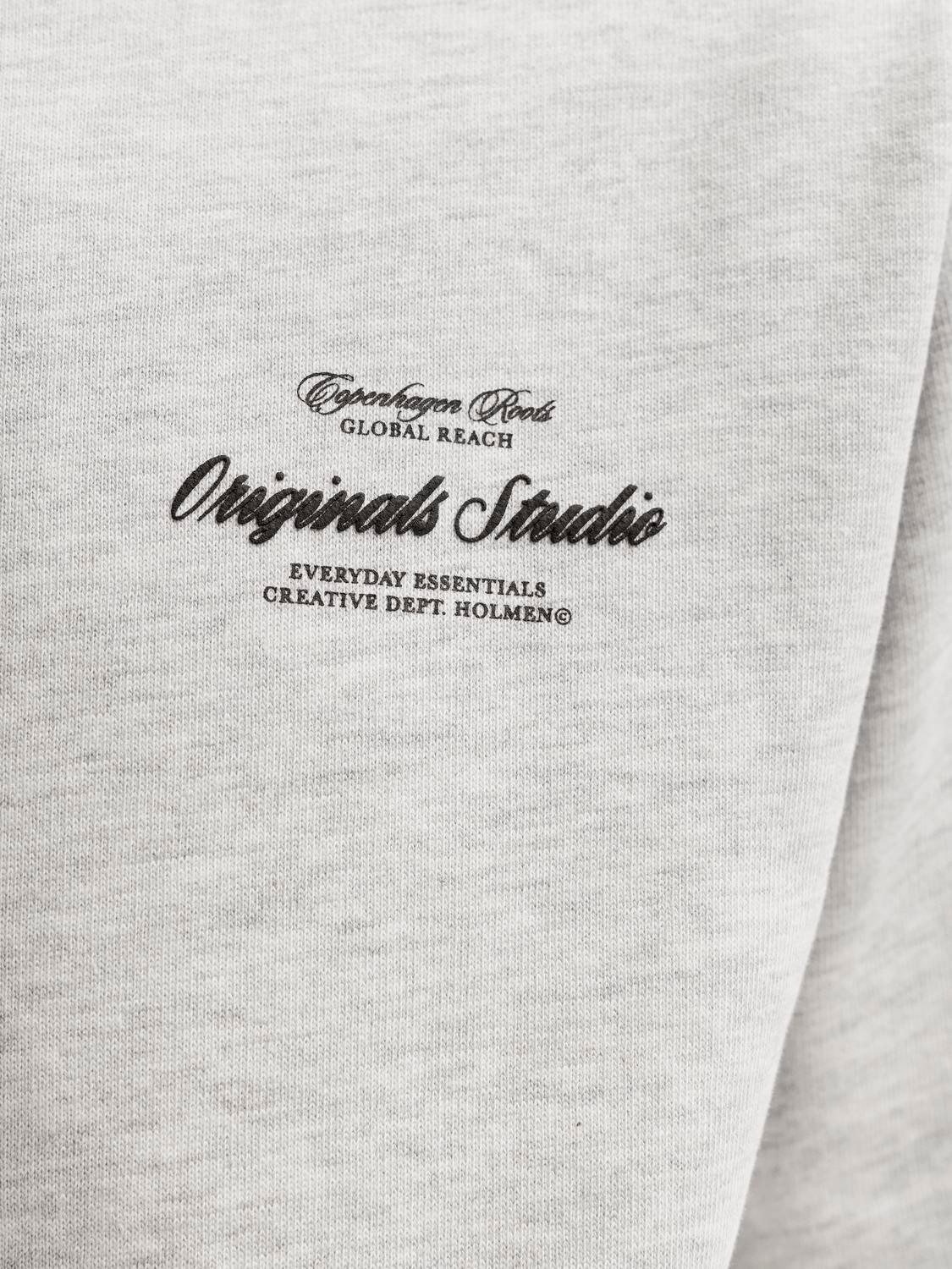 Jack & Jones Junior Sweatshirt Jornorrebro Typo Back Sweat Cn Jnr