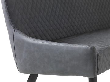 ebuy24 Esszimmerstuhl Otis Küchensofa grau. (1 St)