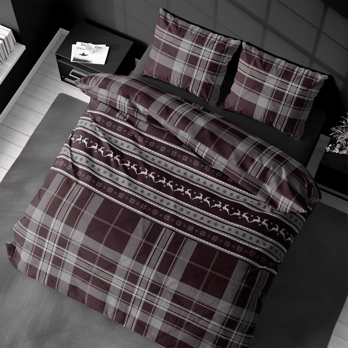 TRAUMSCHLAF Bettwäsche Noelle, Flanell, 2 teilig, Hochwertige Flanell Bettw günstig online kaufen