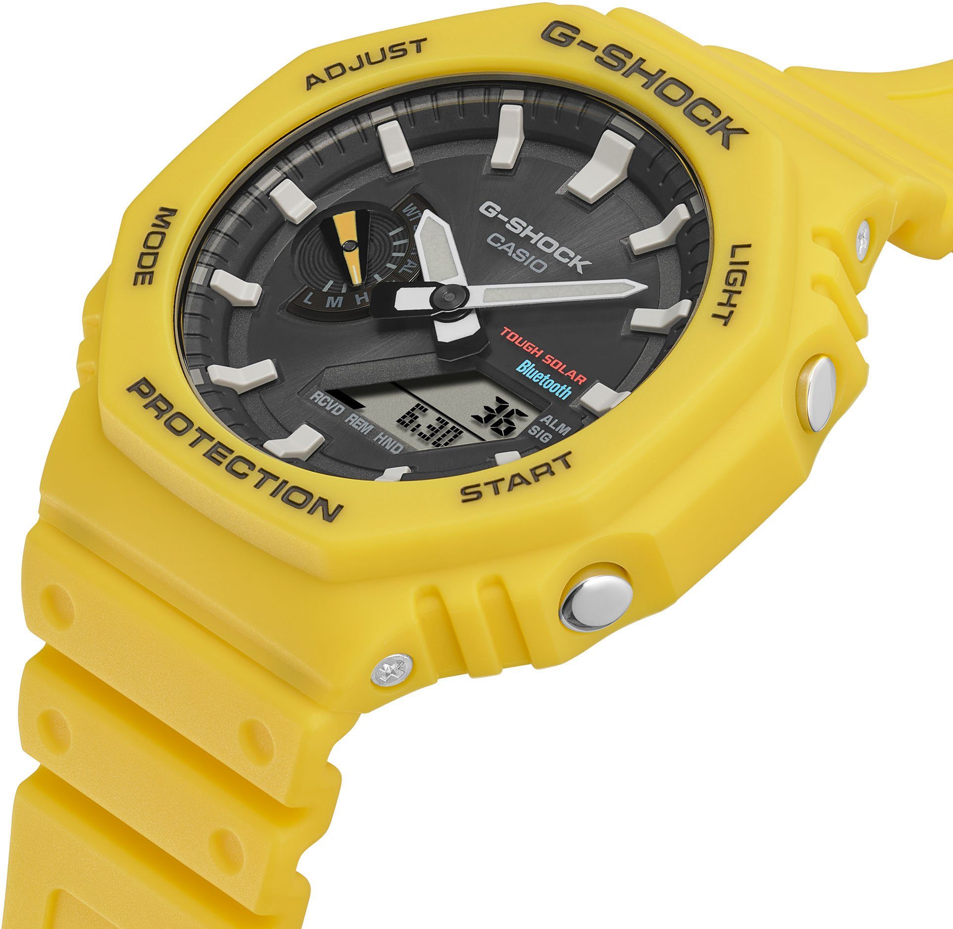 CASIO G-SHOCK GA-B2100 Smartwatch, Solaruhr, Armanduhr, Herrenuhr, Bluetooth, bis 20 bar wasserdicht