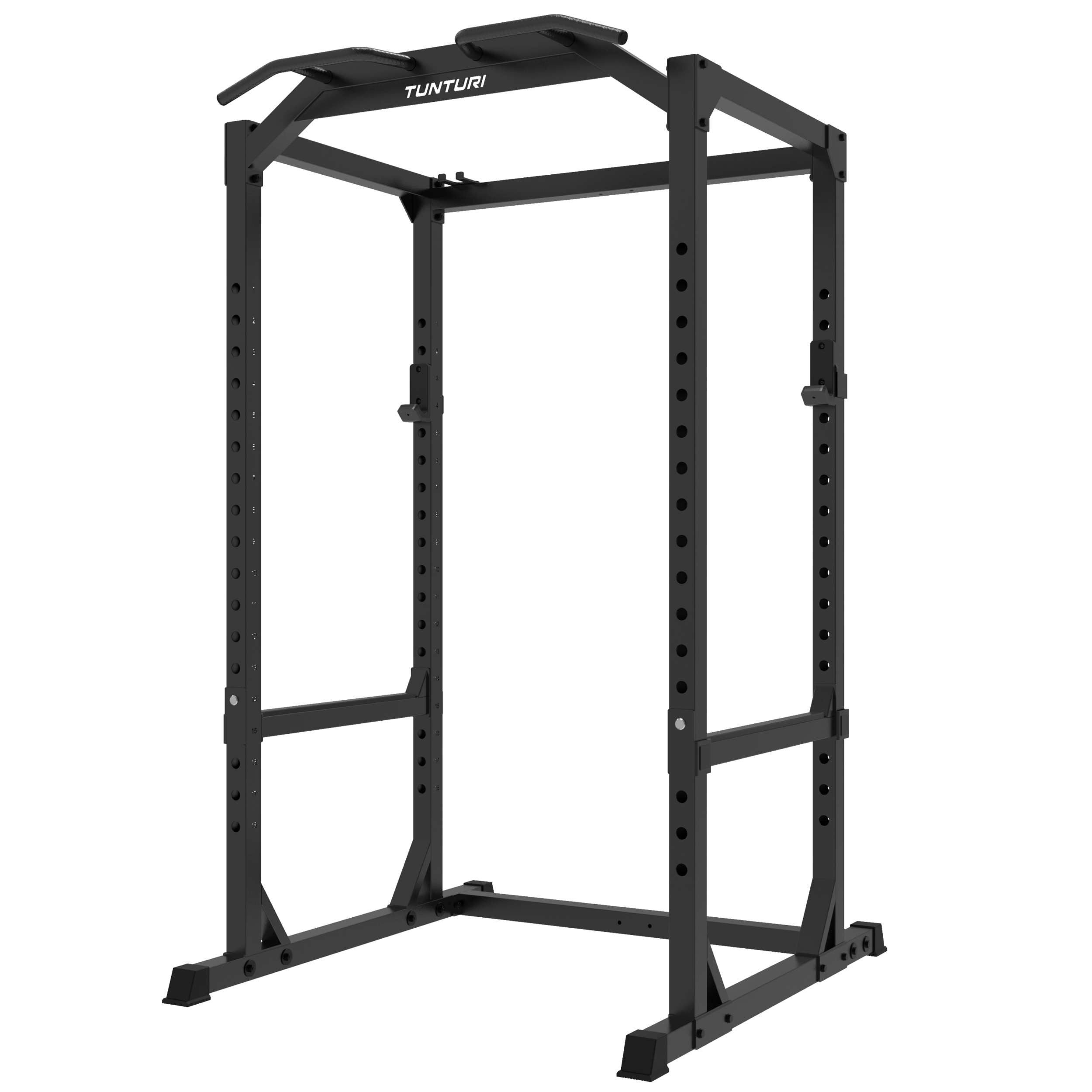 Tunturi Kraftstation Power Rack Kraftstation – Plate-Loaded Homegym – Maximal 300 kg belast