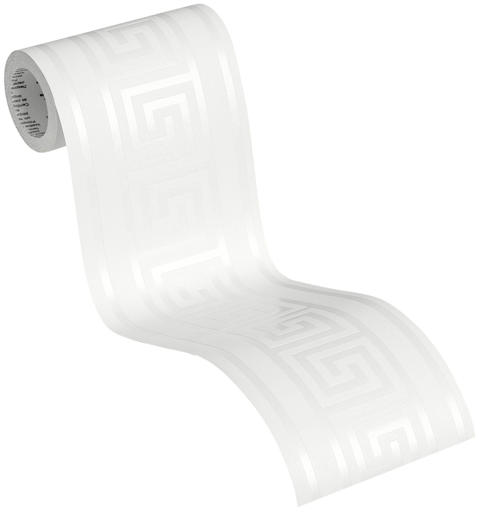 A.S. Création Bordüre Only Borders, aufgeschäumt, Motiv, geometrisch, grafisch, Vinyl Wand Schräge Tür Borte Wohnzimmer Schlafzimmer Küche Flur Design