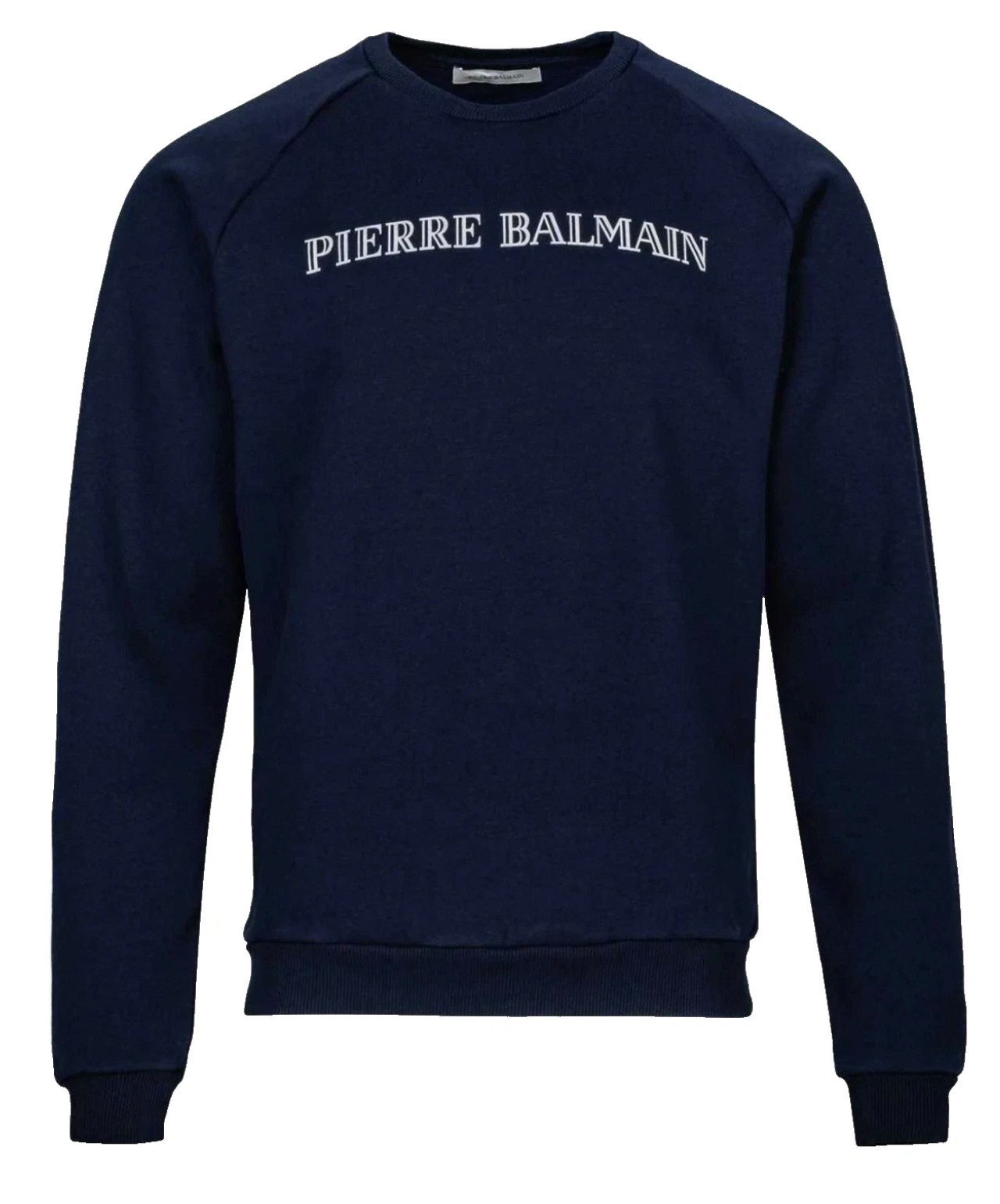 Balmain Paris Sweatshirt Pierre Balmain Pullover Relaxef Comfort Fit Geripp günstig online kaufen